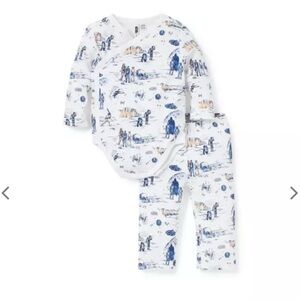 NWT- STAR WARS by Janie and Jack Baby Toile Wrap Matching Set